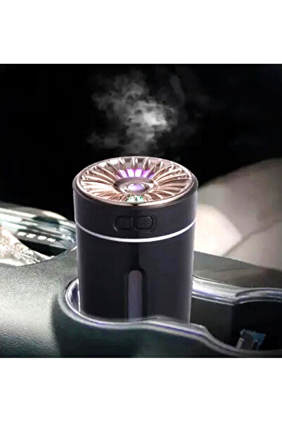 Sensoria Oto Koku Makinesi Araç Ultrasonik Hava Nemlendirici Aroma Difizörü Humidifier Şarjlı Buhardanlık Led Işıklı Şarjlı