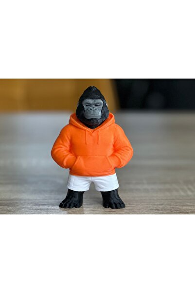 Teknokup Kapüşonlu Goril Figürü 10cm