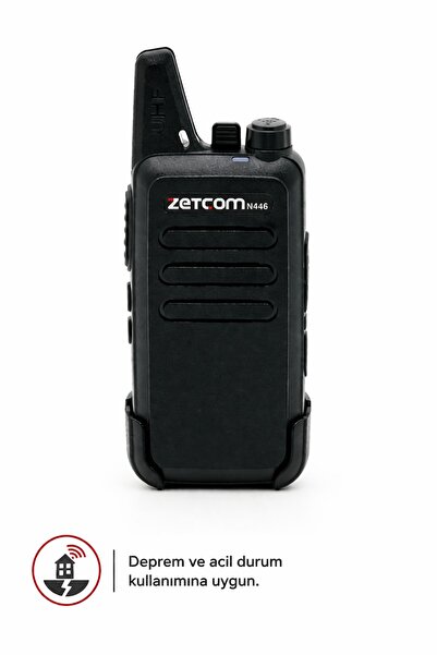 ZETCOM N446 PMR Deprem ve Acil Durum El Telsizi
