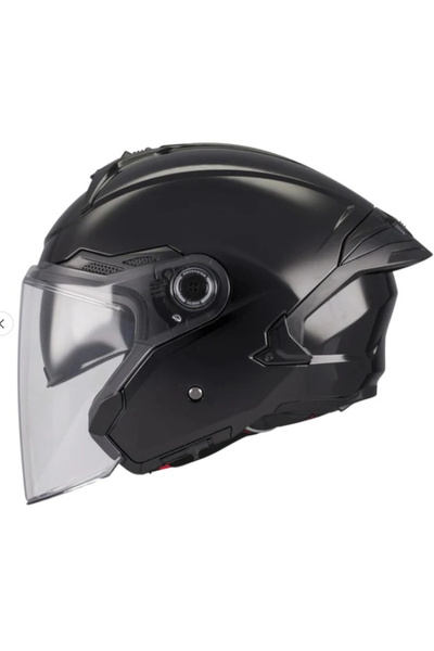 MT Helmets KASK MT COSMO SV PURE A1 PARLAK SİYAH