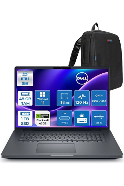 Dell Pro Max 18 Plus Intel Core Ultra 9 275HX 48GB Ddr5 1tb SSD Rtx Pro 4000 ...