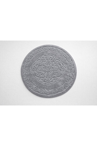SN COTTONIA HOME سجادة حمام ناعمة قابلة للغسل مقاس 120 × 120 دائرية الشكل