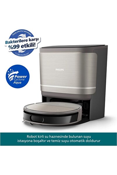 Philips 8000Pa PowerCyclone Kendini Temizleyen Tam Otomatik Hepsi Bir Arada İ...