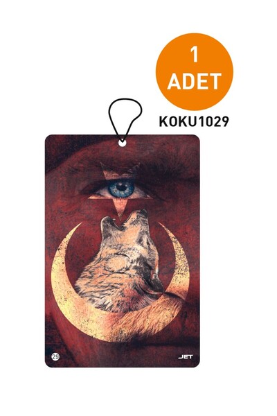 JR Jetreklam Atatürk ve Kurt Temalı Özel Tasarımlı Konuşan Dekoratif Oto Koku...