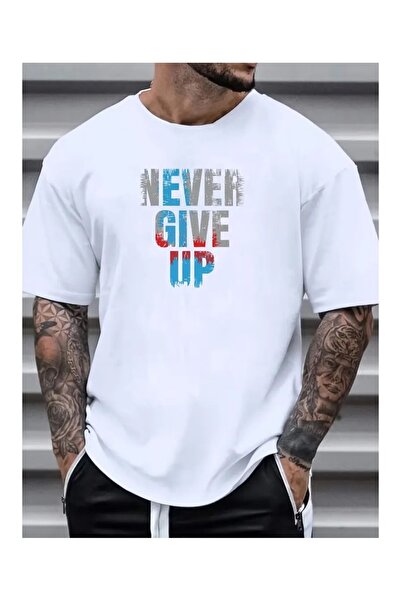 bellanova Sila Trend Unisex Black Oversize Printed T-Shirt Streetwear Comfort...