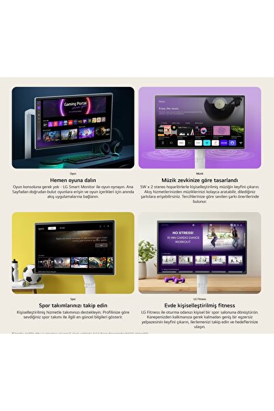 LG 32 inç Akıllı TV 📺 - 4K UHD ile Eşsiz Görüntü!
