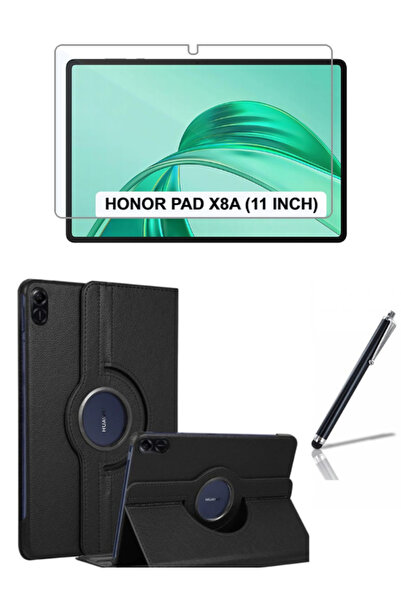 ebulduk Honor Pad X8B X8A 11-Inch Case Rotating Tablet Case + Screen Protecto...