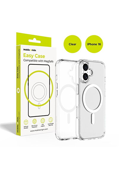 Mobile Origin Husa Hybrid MagSafe Case, clear - iPhone 16