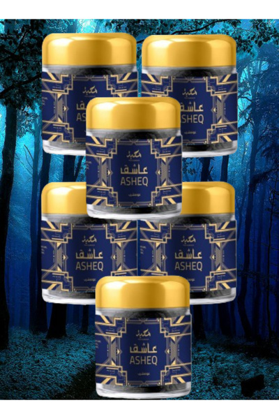 Mahabbah 6 Pieces Bakhoor Asheq 30grams