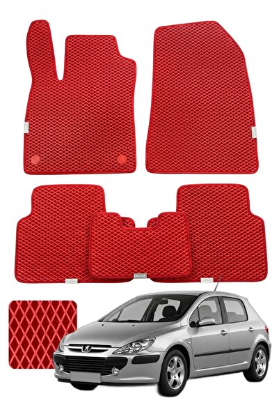 Evanotion Peugeot 307 HB 2001-2008 Özelleştirilebilir Premium Eva Oto Paspas ...