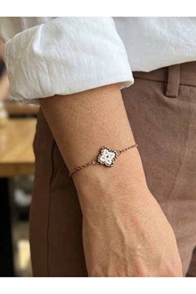 NevoAccessory Rose Gold Louis Miyuki Bracelet