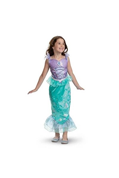 Disguise Αποκριάτικη Παιδική Στολή Disney Princess Ariel (M 7-8) 40709