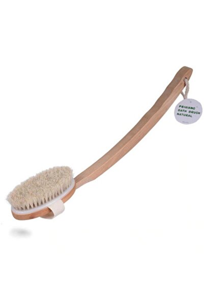 Ventoze Natural Horsehair Bath Brush – Skin Renewing Dry Brushing & Massage B...