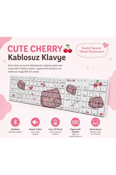 dikarei Kablosuz Klavye