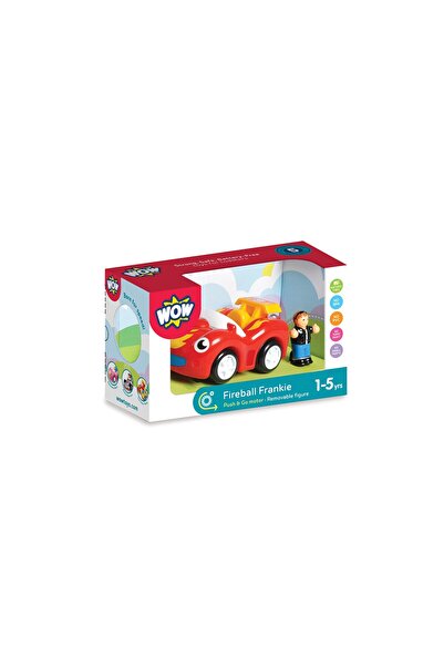 WOW Toys Dětská hračka WOW Toys, Červené závodní auto, Fireball Frankie