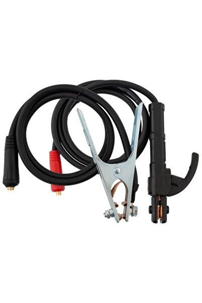 Rotor Kablolu Kaynak Pensesi Seti (Elektrod Tutucu + Topraklama) 16 mm² 300A ...