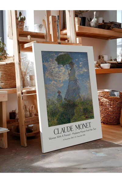 Postifull Claude Monet, Canvas Painting, Art Series No:110297