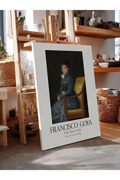 Postifull Francisco Goya - Doña Teresa Sureda, Canvas Painting, Art Series No...