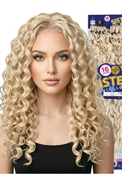 SÇ PERUK شعر سيستر أفرو ويف - بلاتينيوم 613