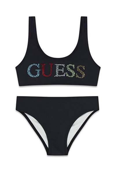 Guess Kız Çocuk Siyah Bikini