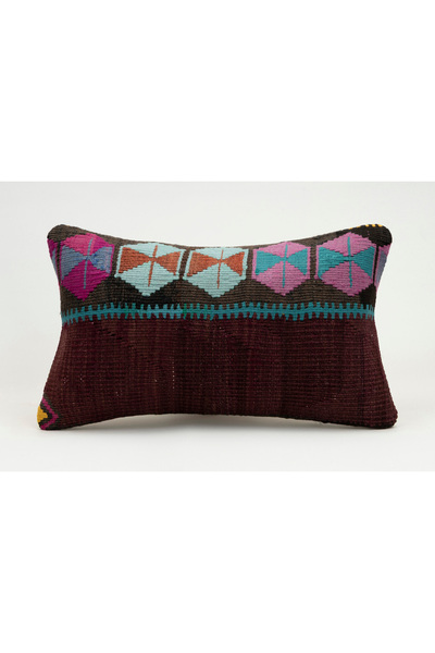 Kilim Whole Sale Handmade Vintage Throw Pillow Cover Made from Old Kilim, Woo...