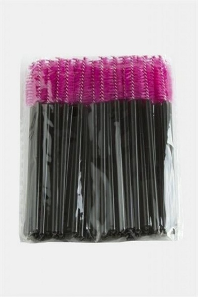 ZERO LAND Nhrhls Eyebrow Eyelash Brush 50 Pieces (122101) - Black