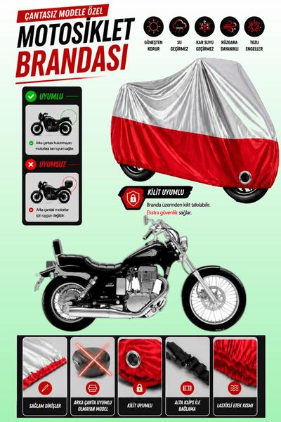 Cemku Twin Top Gray - Bottom Red Suzuki Ls 650 Savage Compatible Engine Cover...