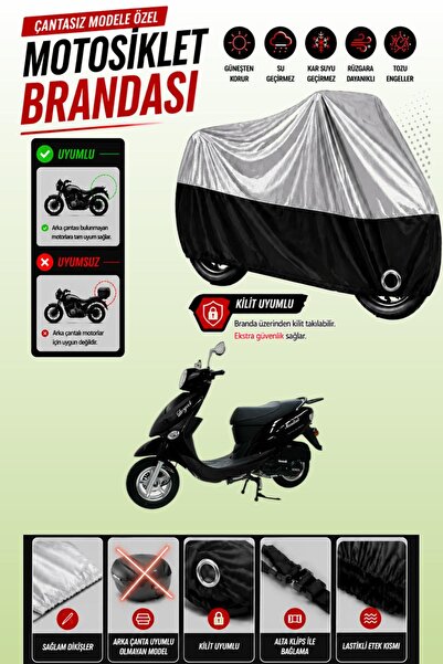 Cemku Twin Top Gray - Bottom Black Mondial 100 Loyal Compatible Engine Cover,...