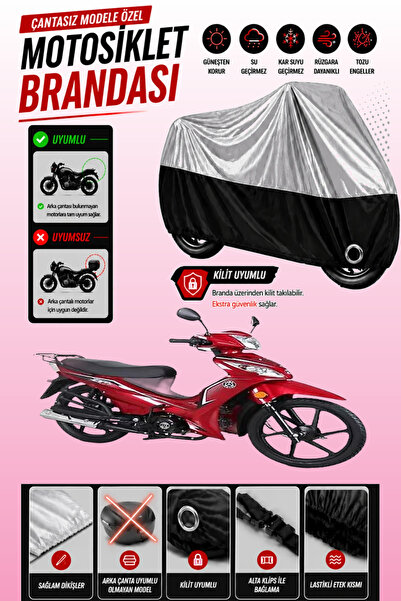 Cemku Twin Top Gray - Bottom Black Kuba Ege 50 Compatible Engine Tarpaulin, R...