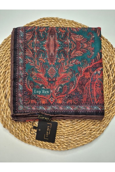 LOPRES ETNİK DESEN PAMUK EŞARP