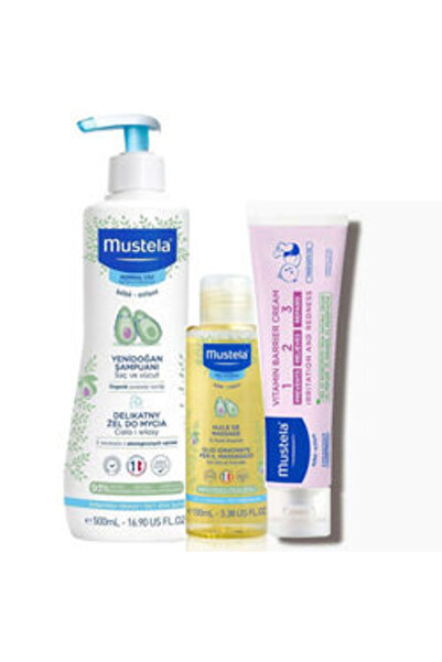 mustela baby مجموعة العناية بالطفل