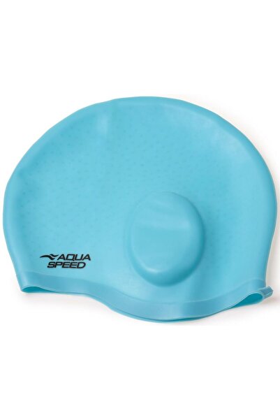 Aqua Speed Kulak Kapatan Silikon Yüzme Bonesi - Havuz Deniz - Uzun Saçlılara ...