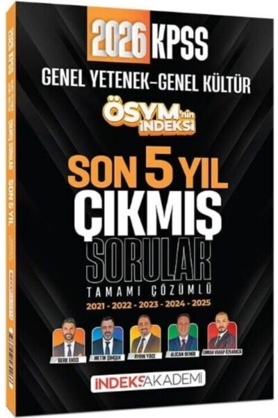 Ankara Kitap Merkezi 2026 KPSS Genel Yetenek Genel Kültür ÖSYM nin İndeksi So...