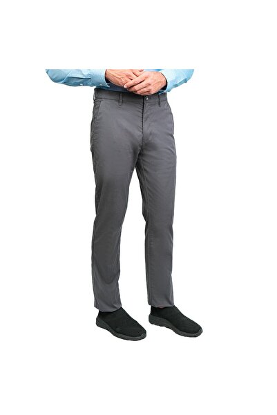 Giordano بنطلون كاكي رجالي ضيق مدبب منخفض الخصر مطاطي