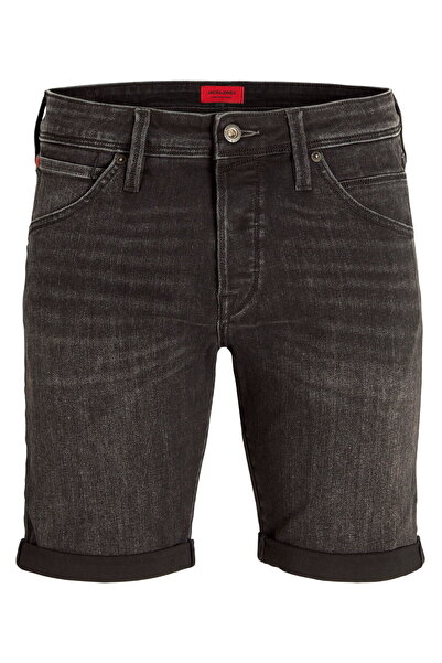 Jack & Jones Erkek Regular Fit Denim Sort - Rick