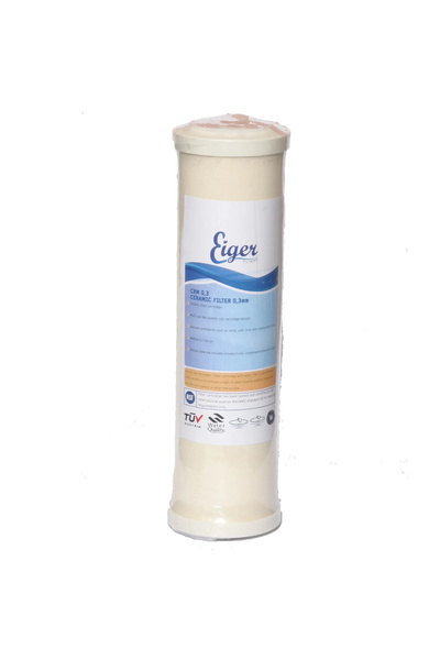 Eiger Filter Φίλτρο Νερού Κεραμικό 10" x 2.5" - 0.3μm