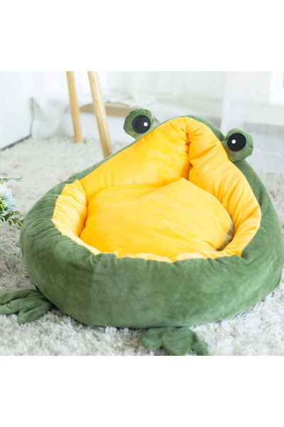 Generic Pat Pufos pentru Pisici si Caini Mici, Culcus Confortabil Forma Brosc...