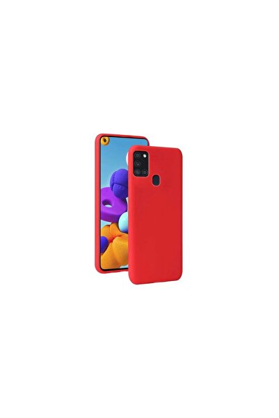 lemontti Husa Samsung Galaxy A21s Silicon Silky Rosu