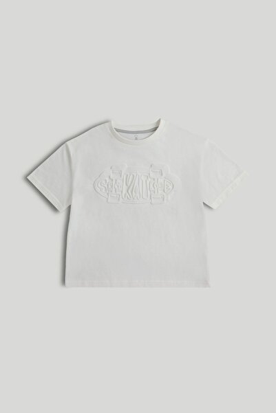 MOTHERCARE White Skate T-Shirt