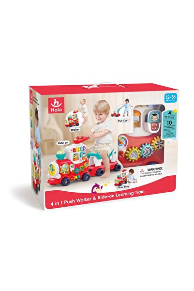 Generic TRENULET 4 IN 1 ROSU