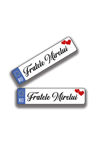 Bello Carino High quality decoration products Set 2 bucăți – Plăcuțe "Fratele...