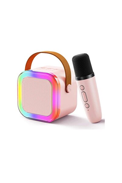 SOUNDGEAR Kablosuz Hoparlör Mikrofonlu Rgb Işıklı Bluetooth Speaker Tf Kart/usb/