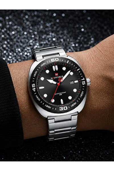 Naviforce Men's Wristwatch with Bracelet Gift