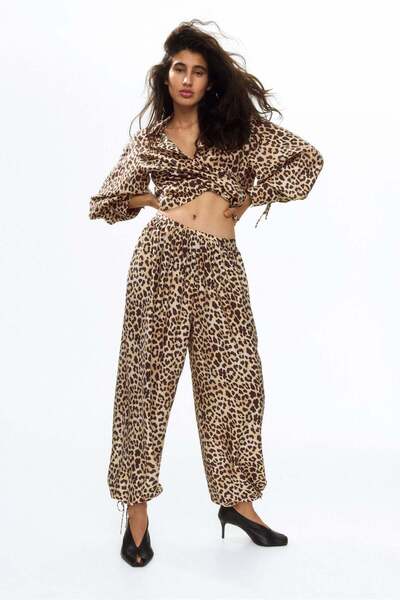 H&M Barrel-leg trousers