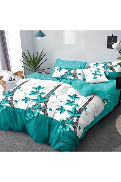 Patul Bubmac Finet Linen, Sulphur, Double Bed, 2 Persons, 6 Pieces