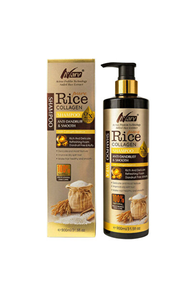 NARYN Șampon Nary Rice Collagen – Hidratare, Fortifiere și Anti-Mătreață pent...