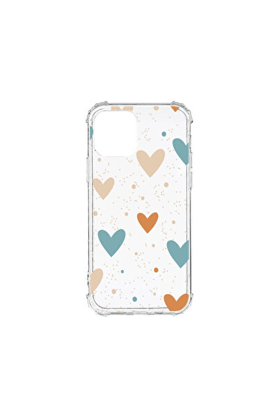 bestcase Husă Antișoc pentru Apple iPhone 11, Model Drăguț cu Inimioare, 7544...