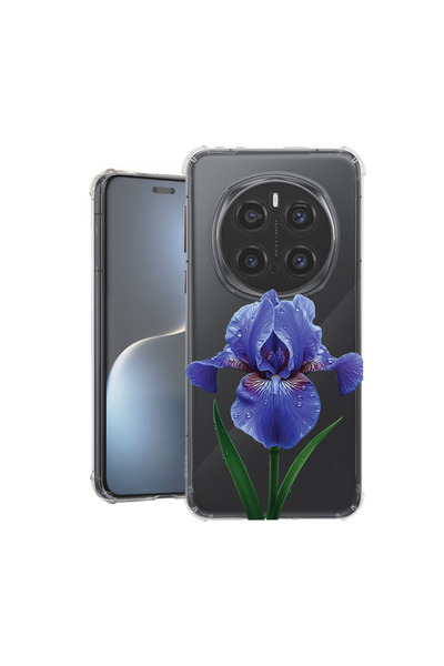 bestcase Husă Antișoc pentru Honor Magic7 Pro, Floral - Iris, 1926356 AS 2058