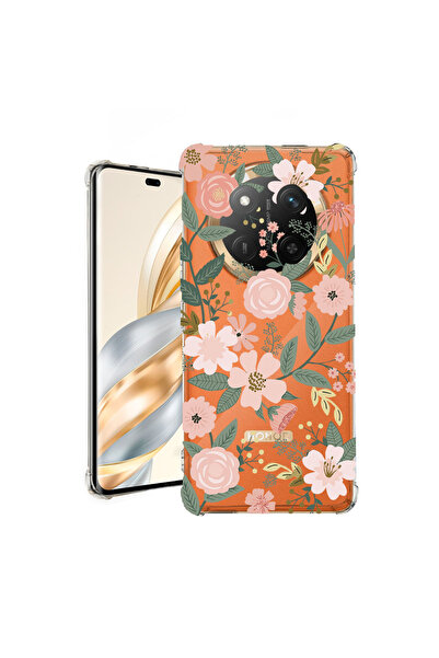 bestcase Αντικραδασμική Θήκη για Honor Magic7 Lite, Φλοράλ - Σχέδιο Λωτού, 19...