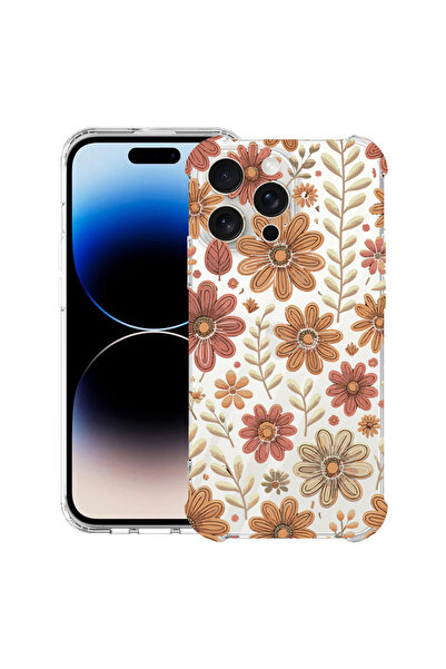 bestcase Αντικραδασμική Θήκη για Apple iPhone 14 Pro, Φλοράλ Φθινοπωρινό Σχέδ...